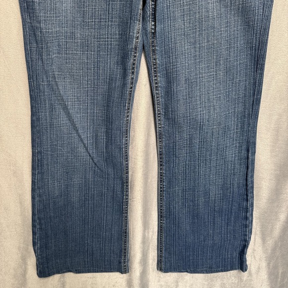 Gloria Vanderbilt Jeans Womens 10 Short Blue Denim Stretch Straight Leg Mid Rise - Picture 2 of 15